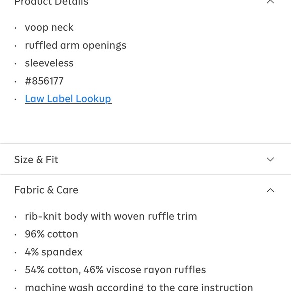 Women's Ruffled Red Top - Picture 5 of 5